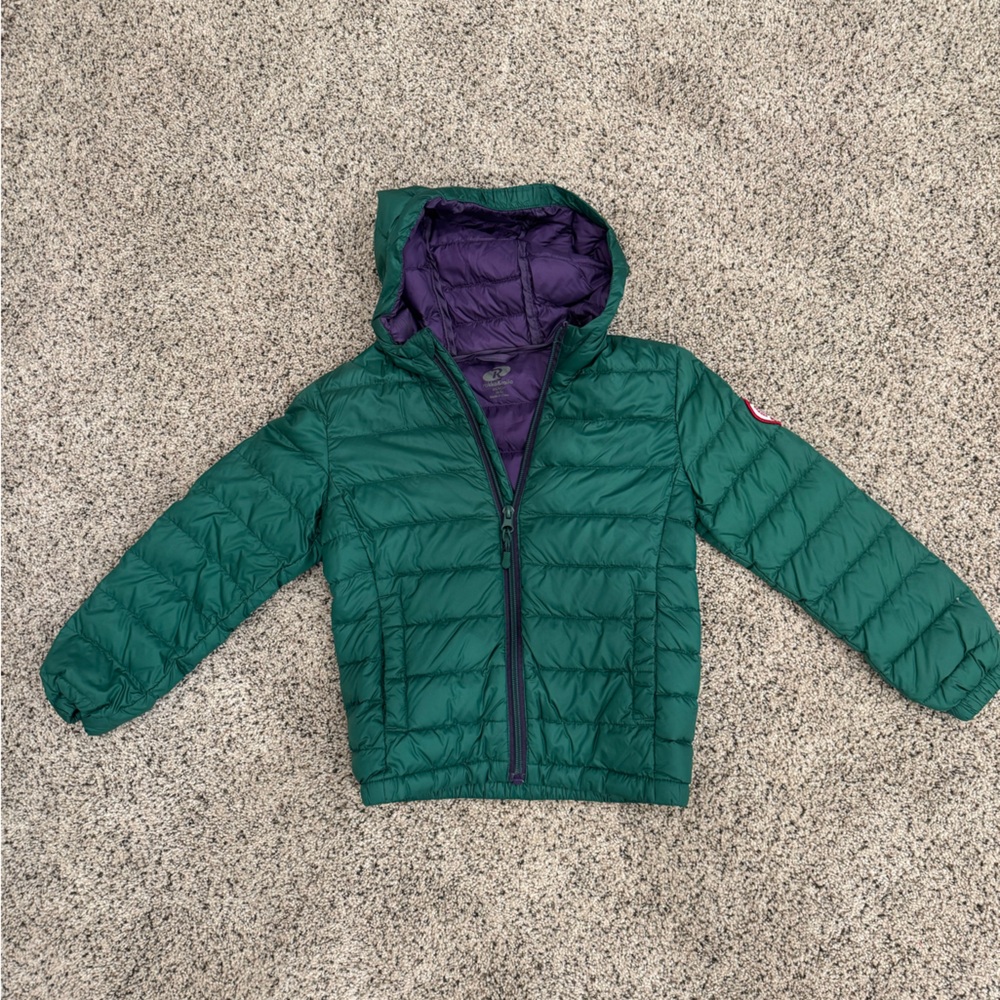 Boys packable puffer jacket